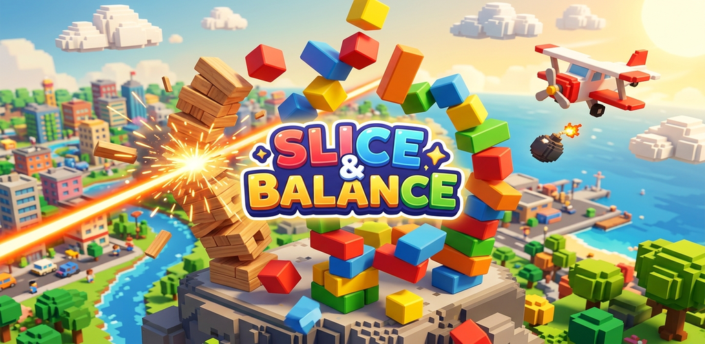 Slice & Balance Gameplay