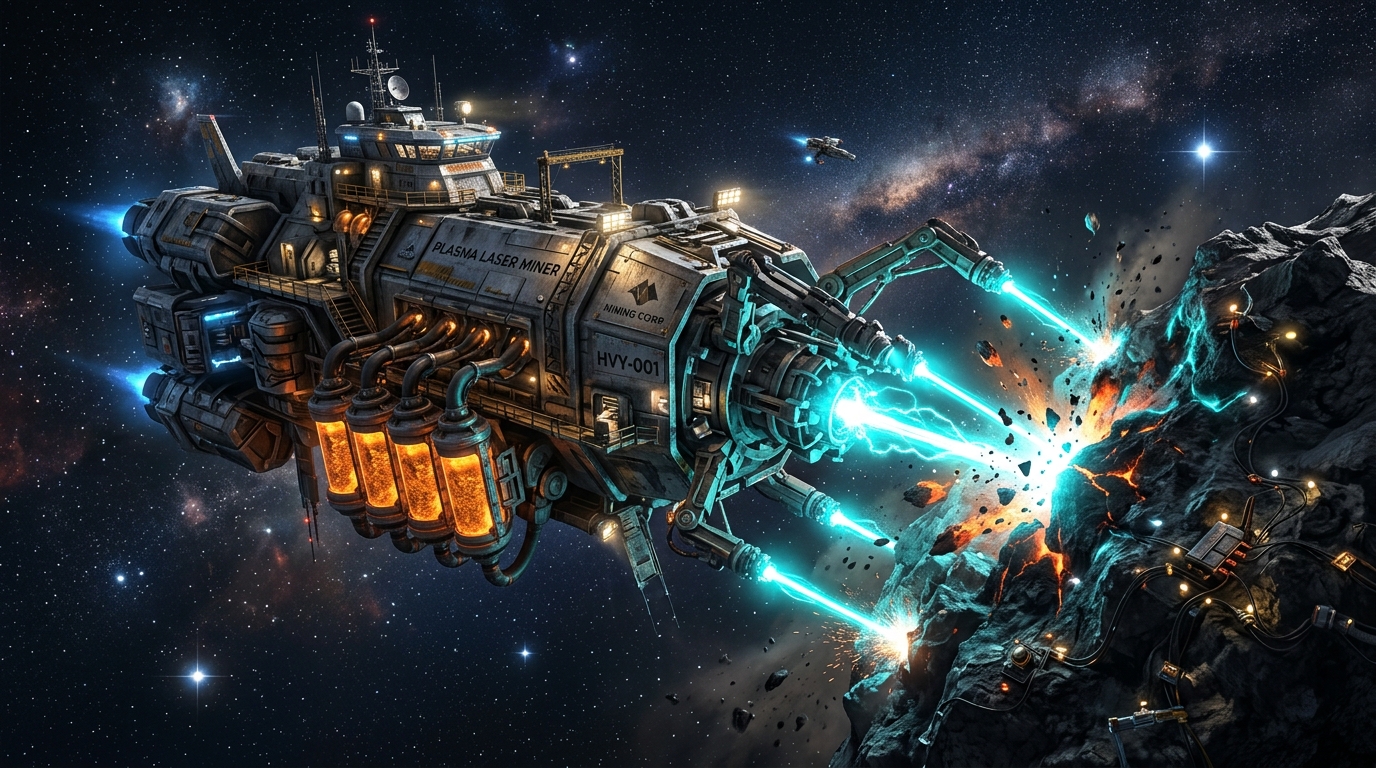 Plasma Laser Miner